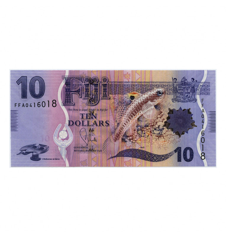 Fiji 10 Dollars 2013 Pick 116a